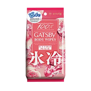 ICE-TYPE DEODORANT Body Wipes Icy Cold Peach